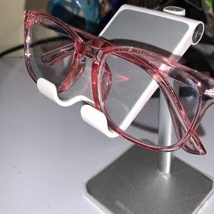 Pink Acrylic Blue Light Accessory Glasses